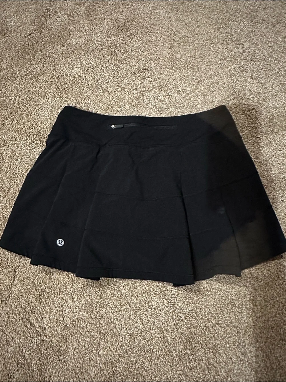 lululemon athletica Black Athletic Skirt